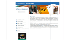 Desktop Screenshot of espanol.ukpokersites.com