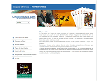 Tablet Screenshot of espanol.ukpokersites.com